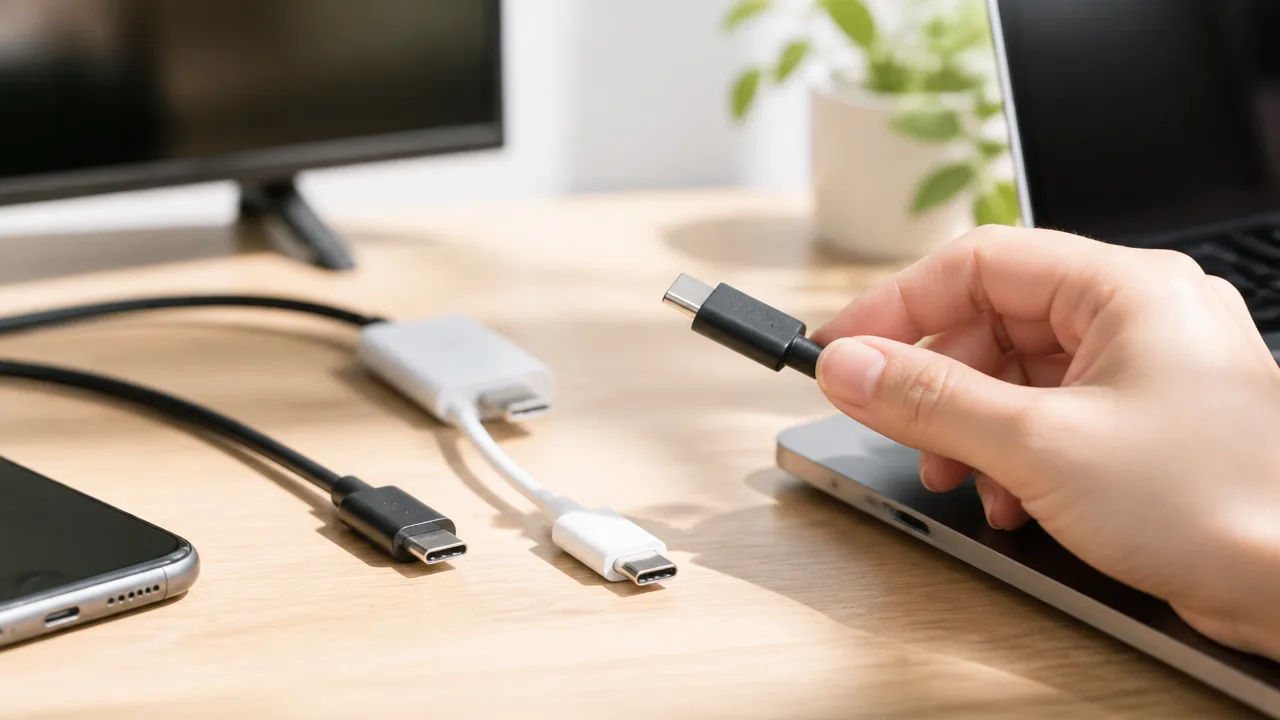 USB-Cで充電できるのに映像出力できない原因と確認ポイント