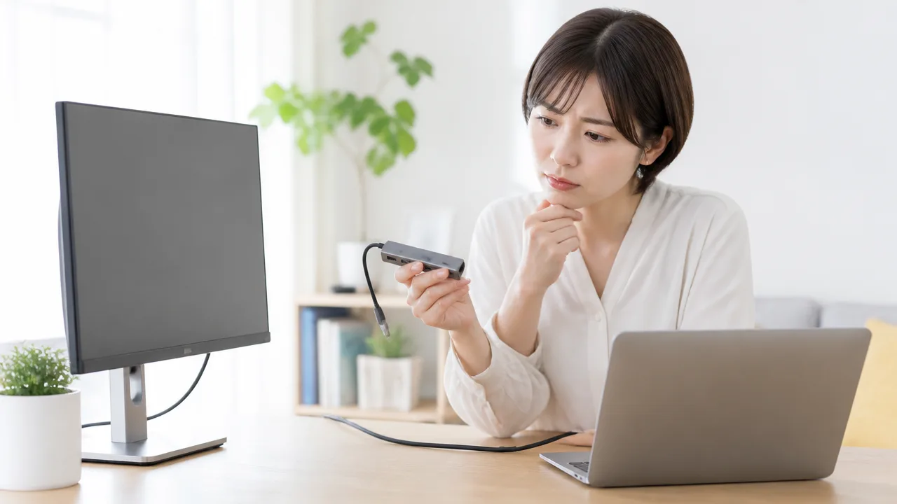 USB-CハブのHDMIが映らない原因と対処法をやさしく解説