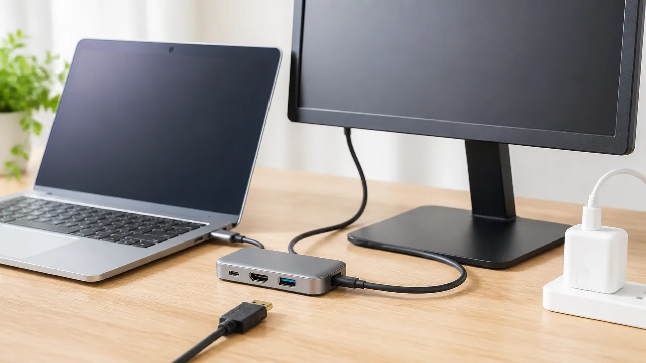 USB-CハブのHDMIが映らない原因と対処法をやさしく解説