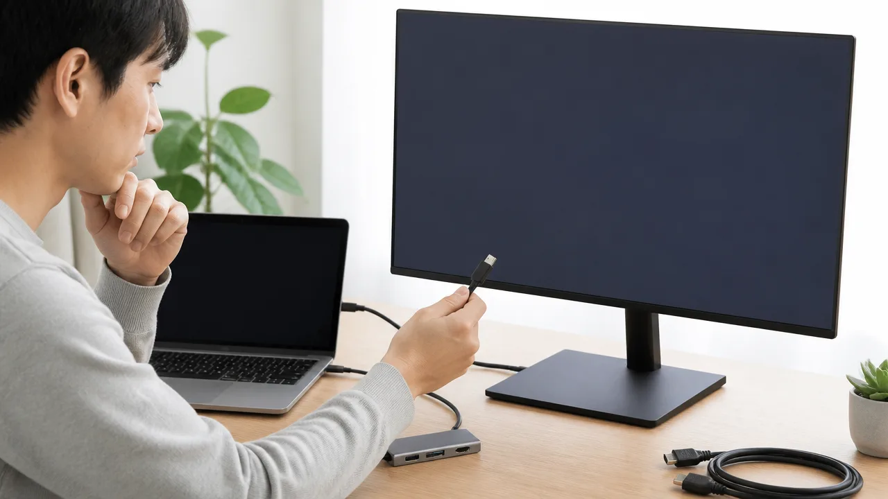 USB-CハブのHDMIが映らない原因と対処法をやさしく解説