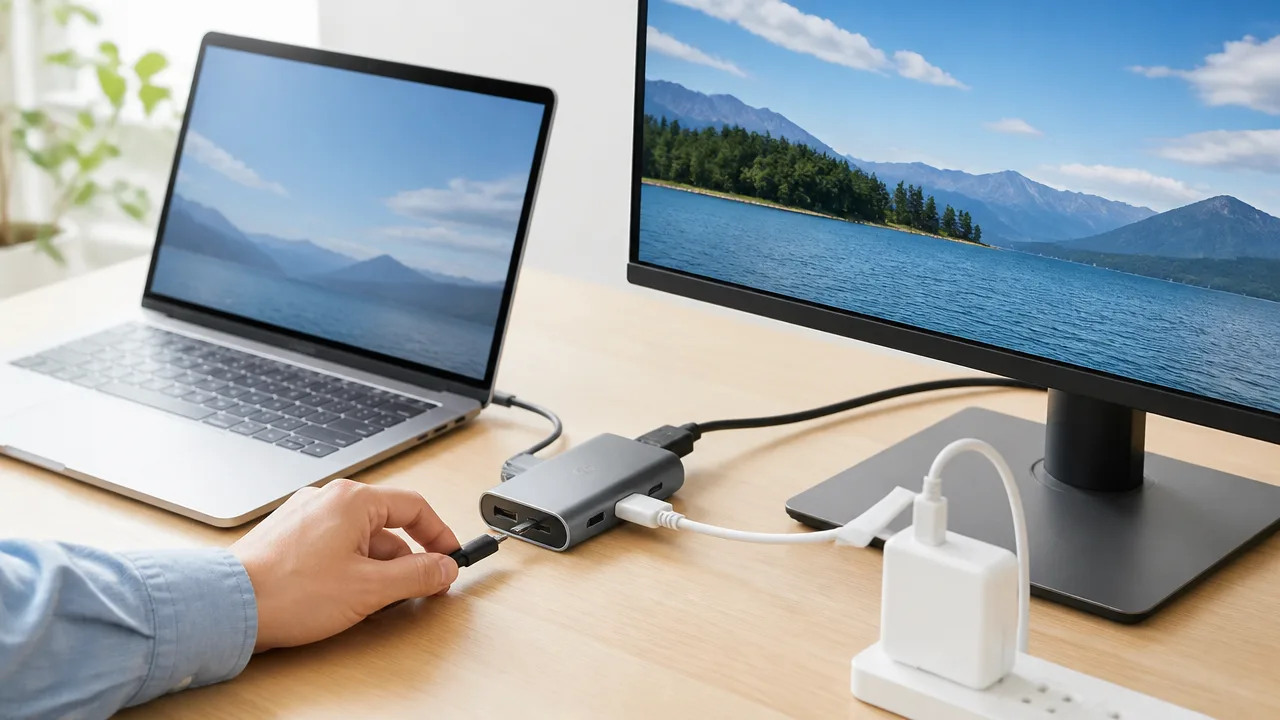 USB-CハブのHDMIが映らない原因と対処法をやさしく解説