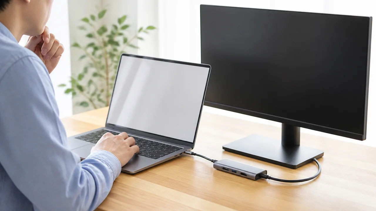 USB-CハブのHDMIが映らない原因と対処法をやさしく解説