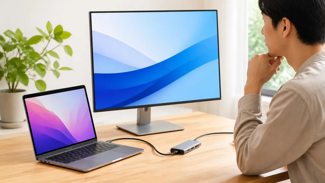 USB-CハブのHDMIが映らない原因と対処法をやさしく解説