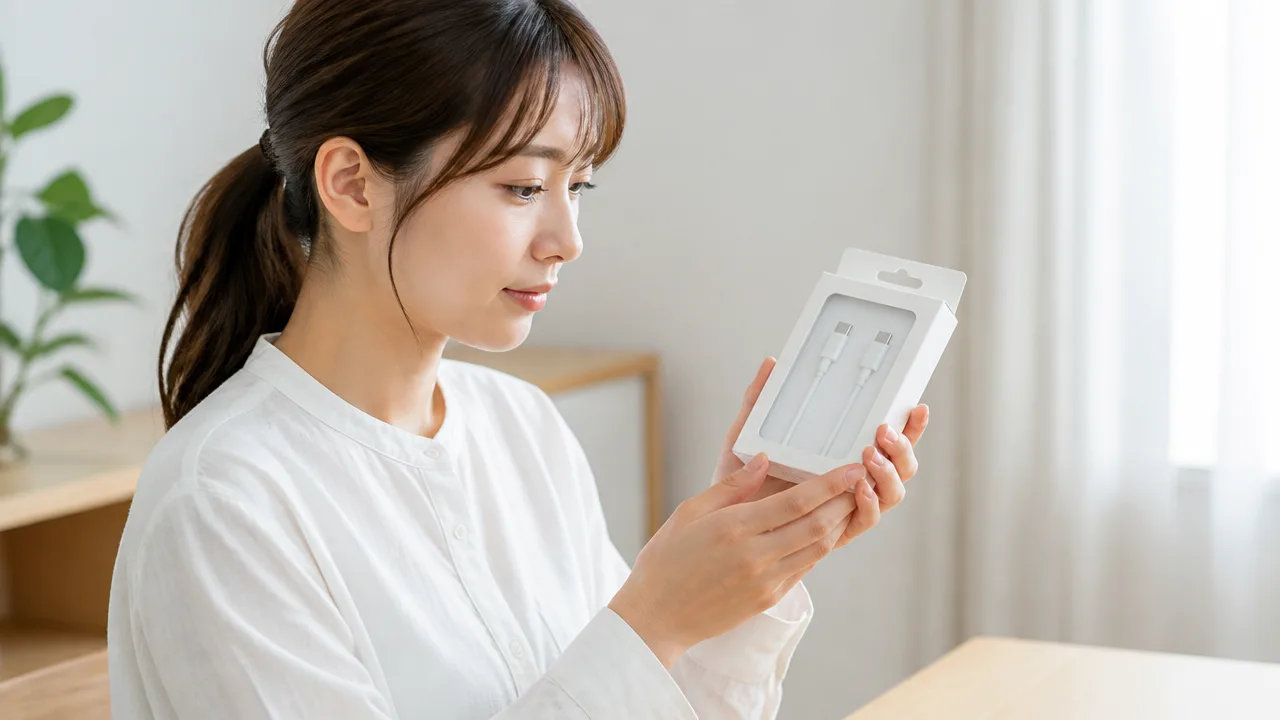 USB-Cケーブルが充電専用かの見分け方｜端子や表示の確認ポイント