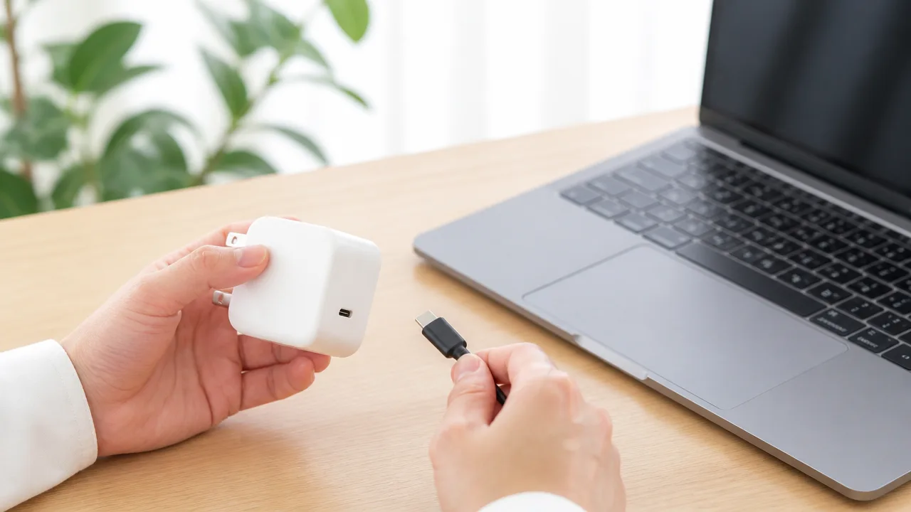 PD充電器でノートPCが充電できない原因は?確認点と対処法