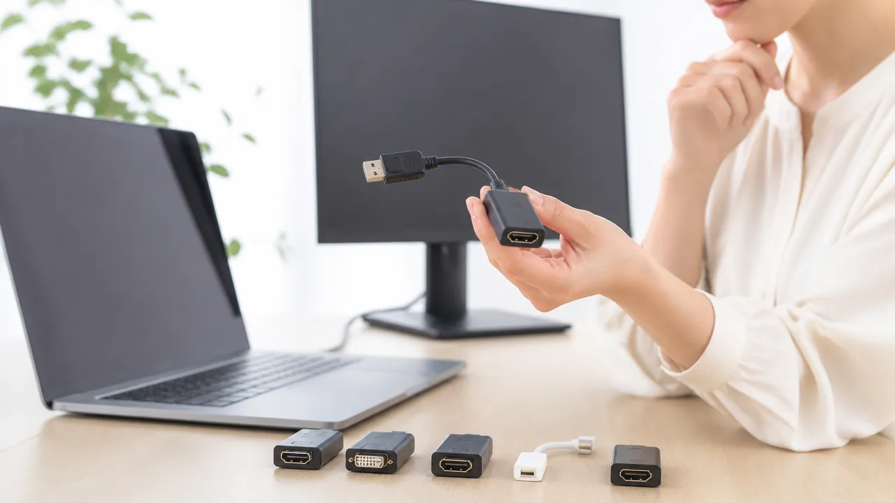 DisplayPortからHDMIに変換して映らない原因と対処法