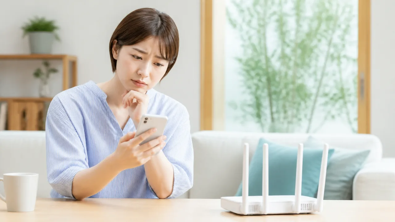 Wi-Fiの5GHzがつながらないのに2.4GHzはつながる原因と対処法