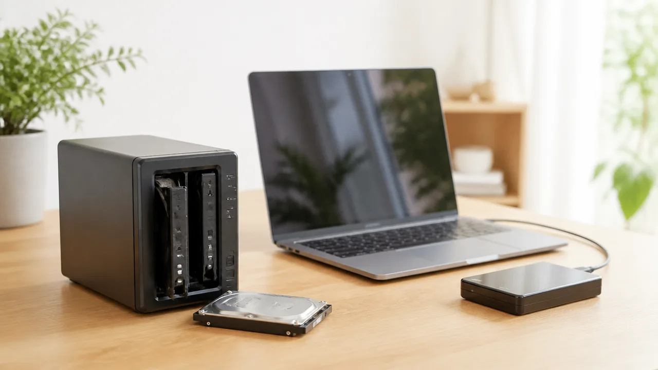 NASで容量が違うHDDをRAID1にできる?選び方と注意点